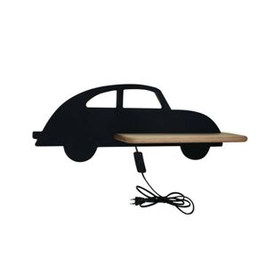 Detská lampička CAR LED Candellux Čierna