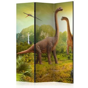 Paraván Dinosaurs Dekorhome 135x172 cm (3-dielny)