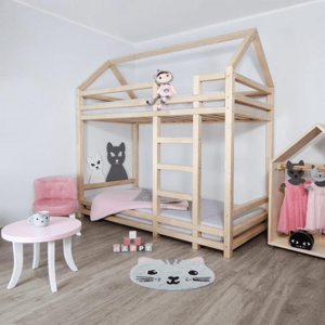 Detská poschodová posteľ FREYA borovice Tempo Kondela
