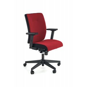 Kancelárska stolička POP látka / plast Halmar Červená