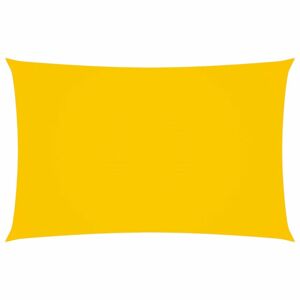 Tieniaca plachta obdĺžniková 2 x 5 m oxfordská látka Dekorhome Žltá