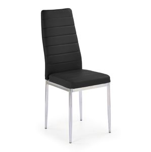 Jedálenská stolička K70C čierna Halmar