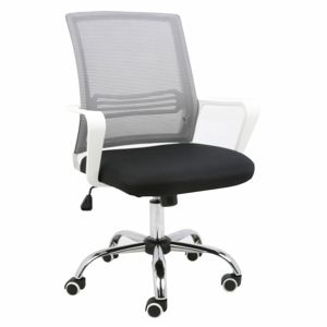 Kancelárska stolička APOLO sivá / čierna / biela Tempo Kondela