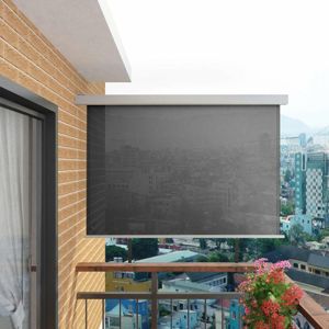 Multifunkčný balkónová zástena 180 x 200 cm Sivá