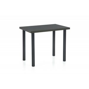 Jedálenský stôl MODEX 2 90 MDF / čierna oceľ Halmar Antracit