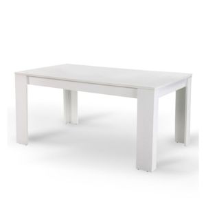 Jedálenský stôl 160x90 TOMY biely Tempo Kondela
