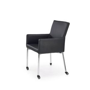 Jedálenská stolička K256 čierna Halmar