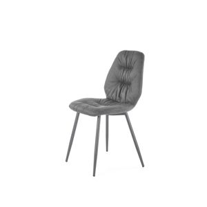 Jedálenská stolička K312 čierna / sivá Halmar