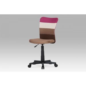 Kancelárska stolička KA-N837 látka / plast Autronic Fialová