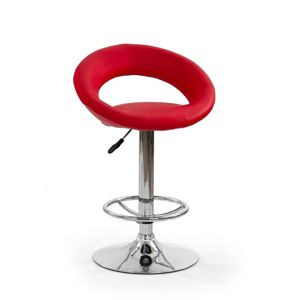 Barová stolička H-15 Halmar červená