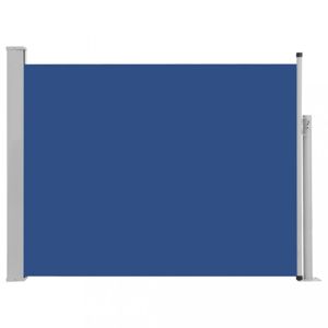 Zaťahovací bočná markíza 170x500 cm Dekorhome Modrá