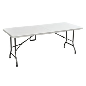 Skladací stôl CATERING oceľ / plast Rojaplast 180x75x72 cm