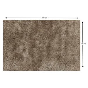 Shaggy koberec AROBA krémová Tempo Kondela 120x180 cm