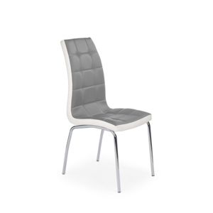 Jedálenská stolička K186 sivá / biela Halmar