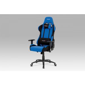 Kancelárska stolička KA-F01 BLUE modrá Autronic
