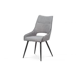 Jedálenská stolička HC-021 GREY2 sivá / čierna Autronic