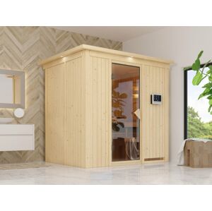 Interiérová fínska sauna 195x151 cm Lanitplast