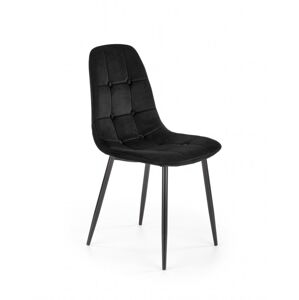 Jedálenská stolička K417 Halmar Čierna