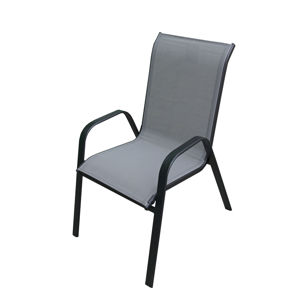 Záhradná stolička XT1012C (ZWC-2429) ROJAPLAST Sivá