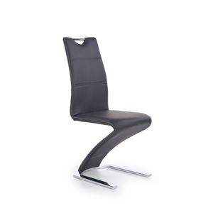 Jedálenská stolička K291 čierna Halmar