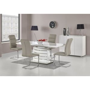 Jedálenský stôl rozkladací ONYX biely Halmar