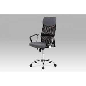 Kancelárska stolička KA-E301 GREY sivá / čierna Autronic