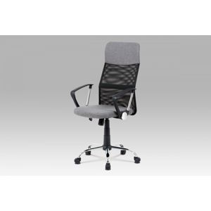 Kancelárska stolička KA-V204 látka / chróm Autronic Sivá