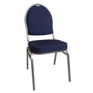 Stohovateľná stolička JEFF 3 NEW Tempo Kondela Modrá