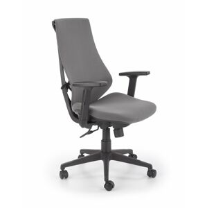 Kancelárska stolička RUBIO sivá / čierna Halmar