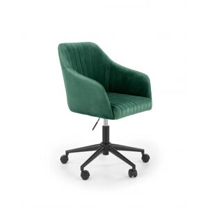Kancelárska stolička FRESCO Halmar Tmavo zelená